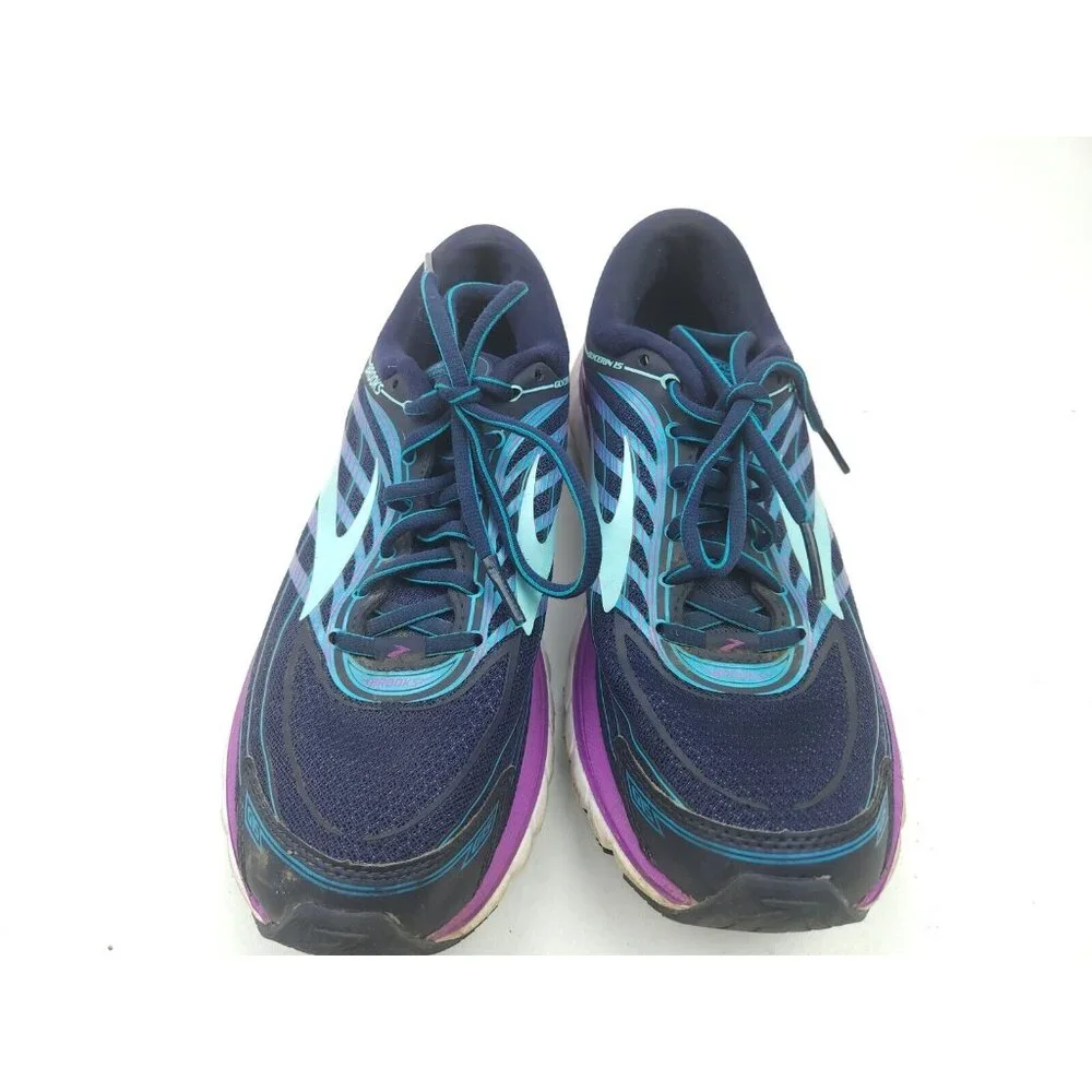 Brooks Glycerin 15 Women’s Size 9 Blue Purple Running Athletic Shoes - Picture 5 of 11